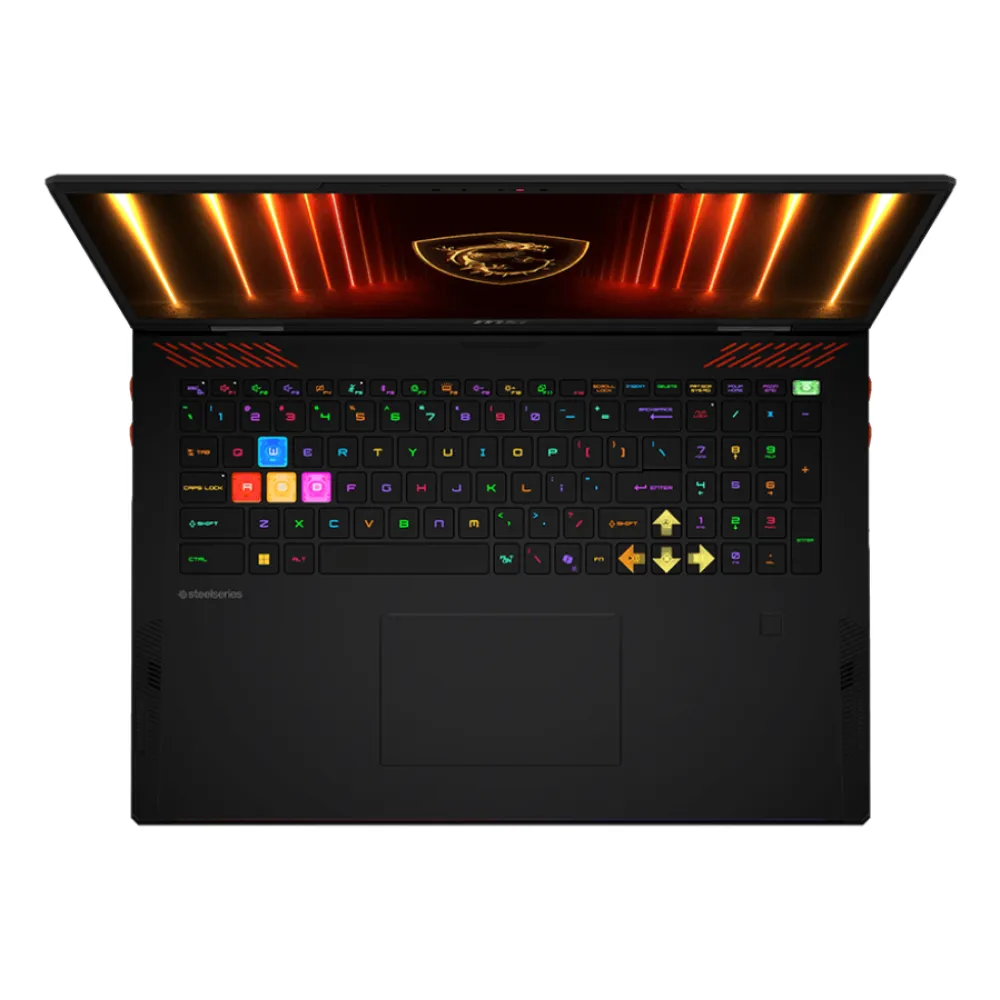 Notebook Msi Raider 18 HX AI A2XWJG-066IT, Display (18") UHD+, Cpu Intel Core Ultra 9 285HX, Ram 64 GB DDR5-SDRAM, SSD 4 TB, Gpu NVIDIA GeForce RTX 5090, Windows 11 Pro