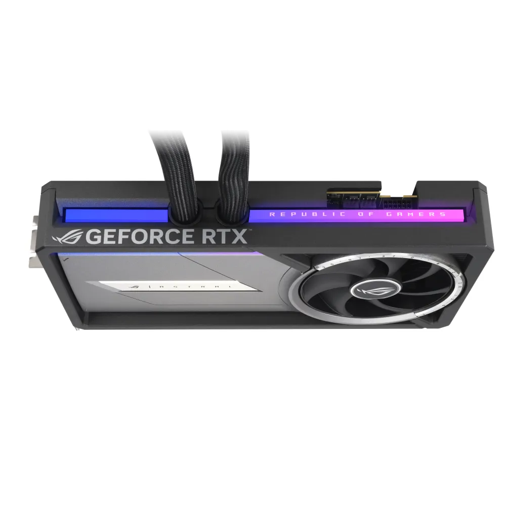 ASUS ROG Astral-LC-RTX5090-O32G-GAMING NVIDIA GeForce RTX 5090 32 GB GDDR7, 7680 x 4320 Pixel 512 bit 28 Gbit/s PCI Express 5.0, Quantità porte HDMI: 2, DisplayPorts: 3