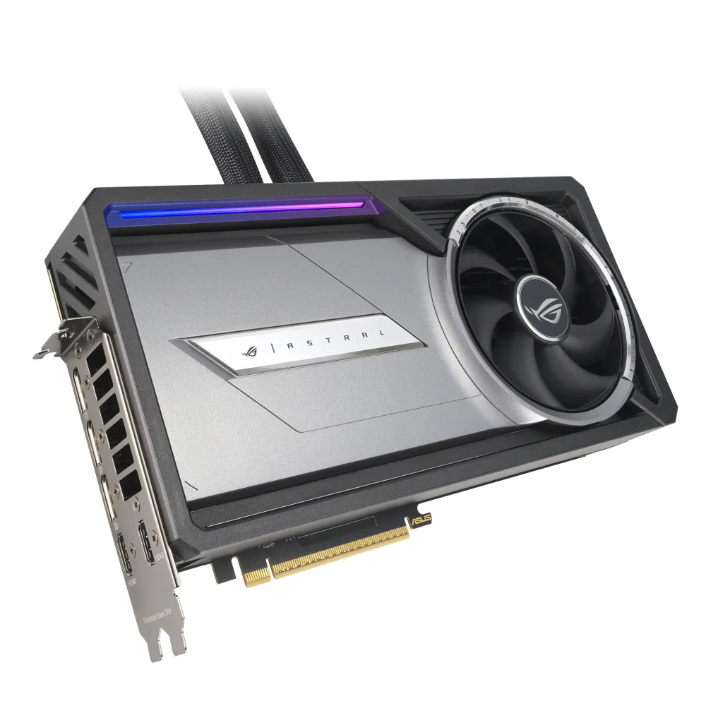 ASUS ROG Astral-LC-RTX5090-O32G-GAMING NVIDIA GeForce RTX 5090 32 GB GDDR7, 7680 x 4320 Pixel 512 bit 28 Gbit/s PCI Express 5.0, Quantità porte HDMI: 2, DisplayPorts: 3