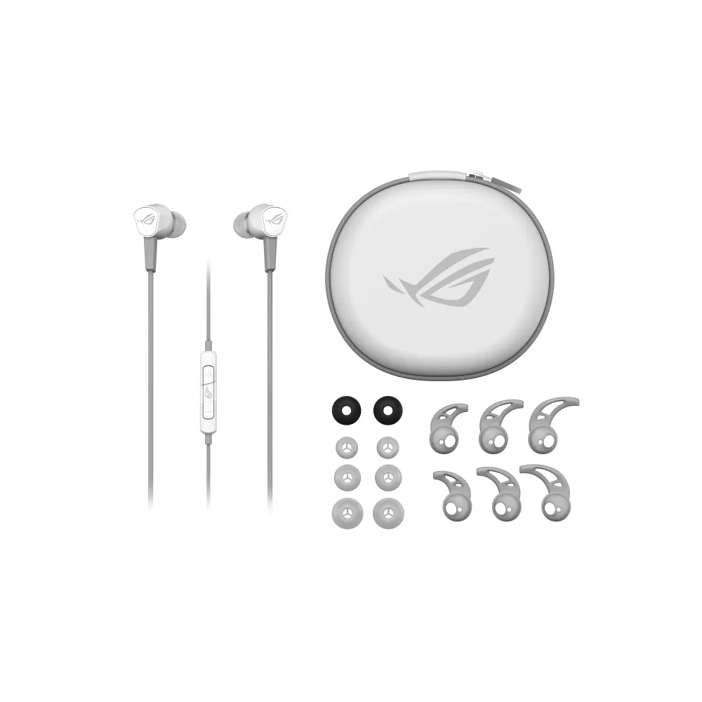 ASUS Cetra II Core Auricolare Cablato In-ear Gaming Bianco