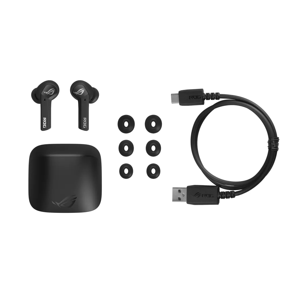 ASUS ROG Cetra True Wireless Cuffie True Wireless Stereo (TWS) In-ear Gaming Bluetooth Nero