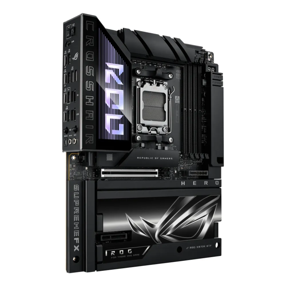 Asus ROG Crosshair X870E Hero BTF Motherboard ATX AMD AM5 Connettori Nascosti
