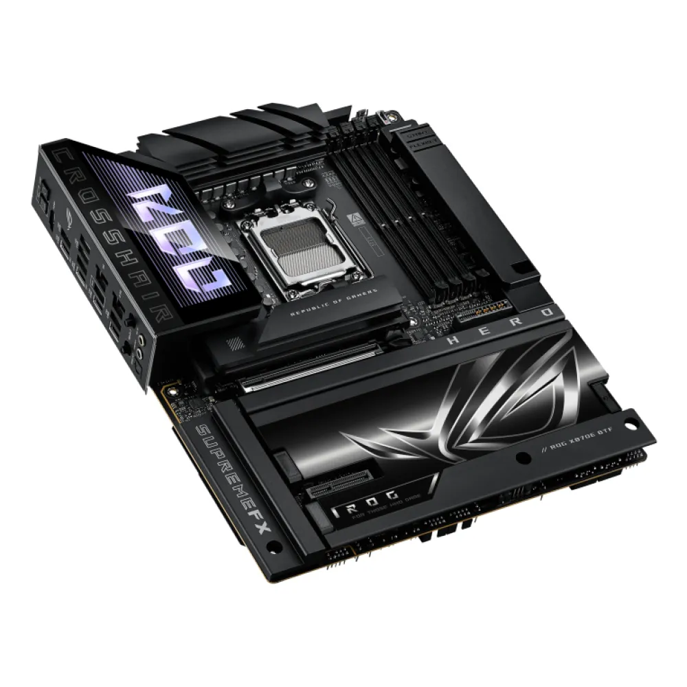 Asus ROG Crosshair X870E Hero BTF Motherboard ATX AMD AM5 Connettori Nascosti