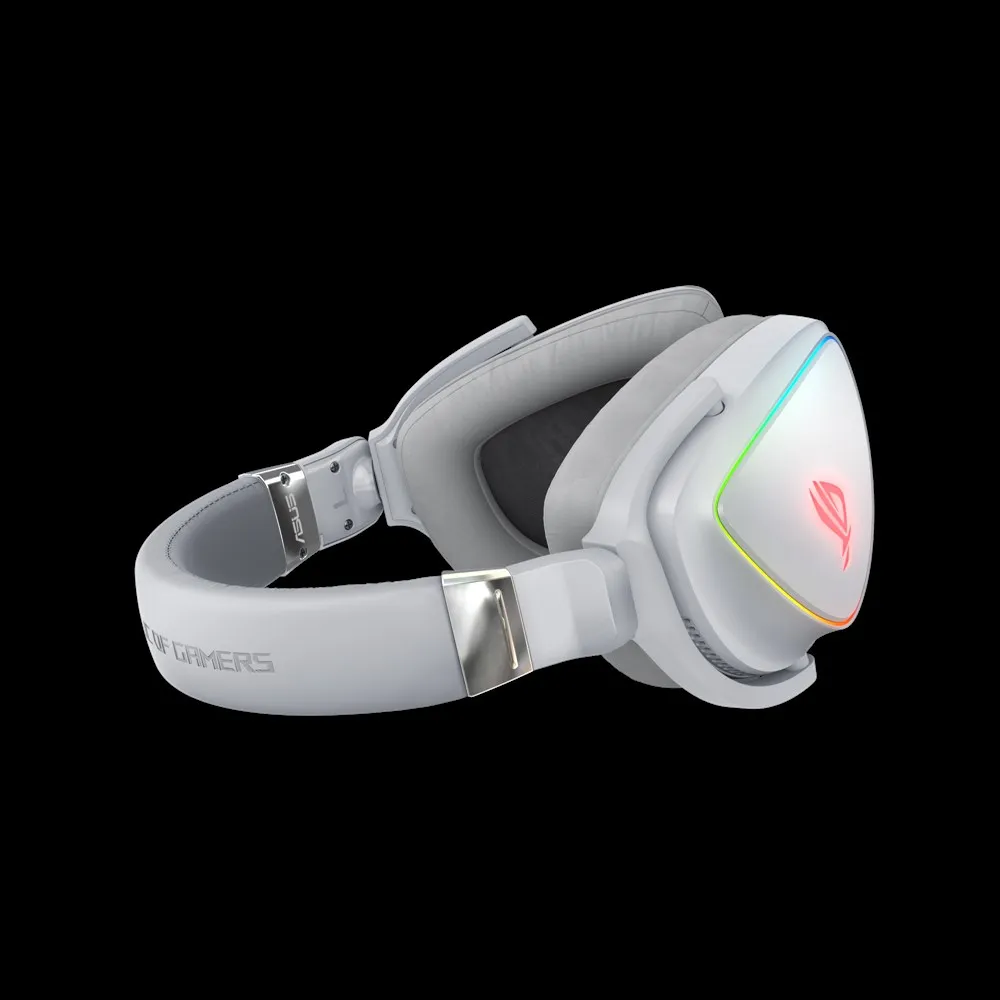 ASUS ROG Delta White Edition Auricolare Cablato A Padiglione Gaming USB tipo-C Bianco