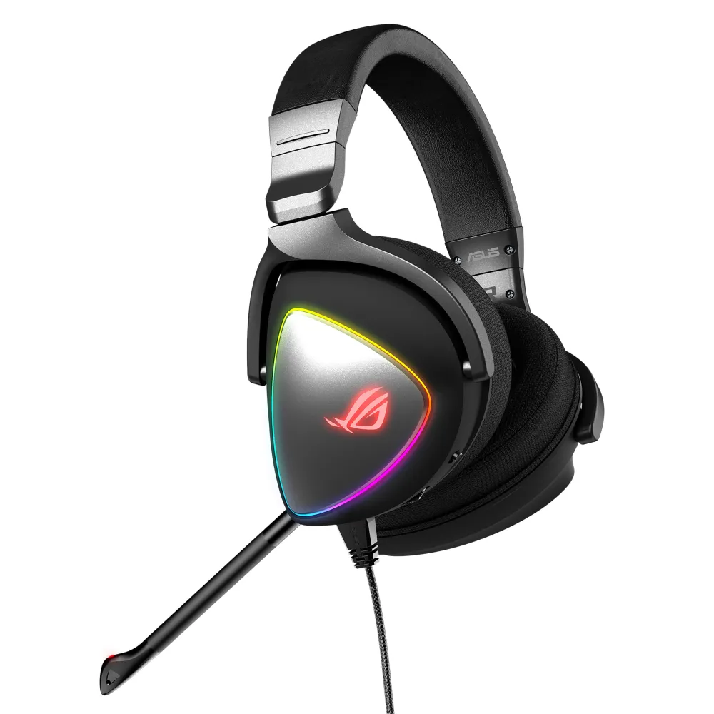 ASUS ROG Delta Auricolare Cablato A Padiglione Gaming Nero