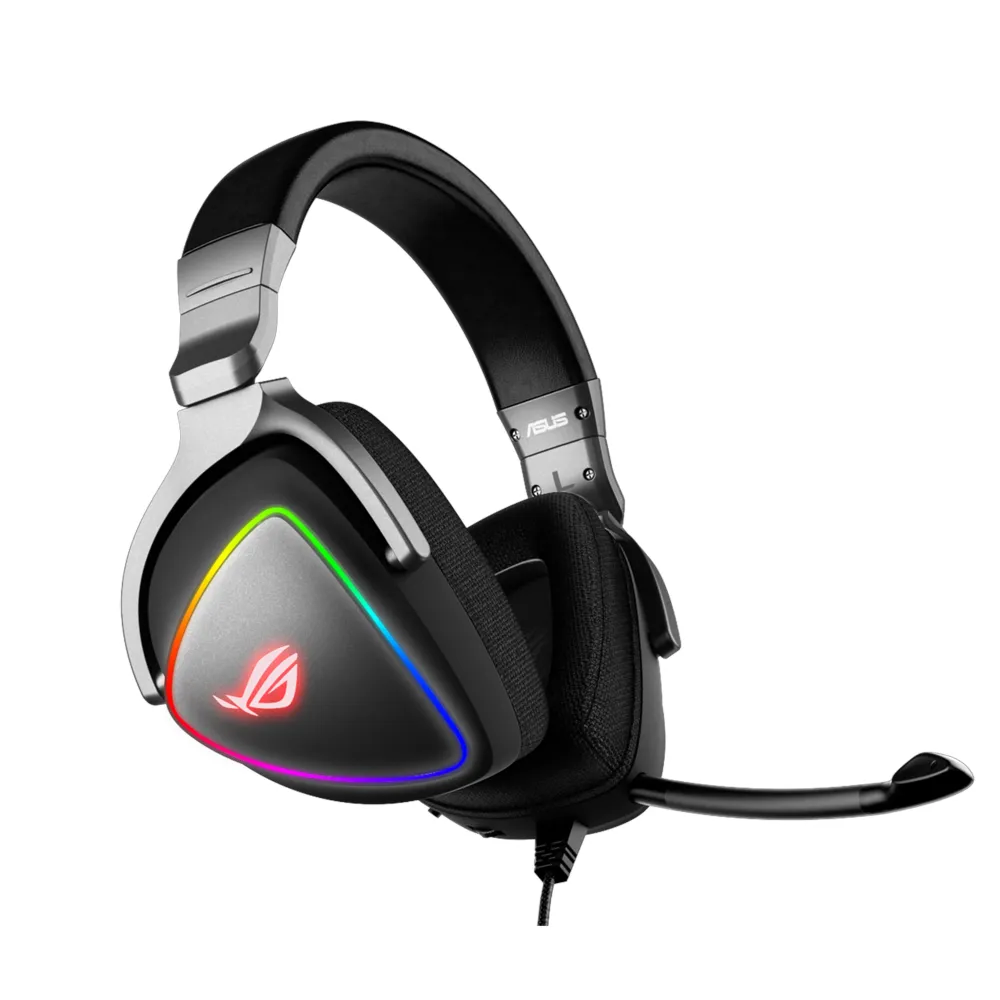ASUS ROG Delta Auricolare Cablato A Padiglione Gaming Nero