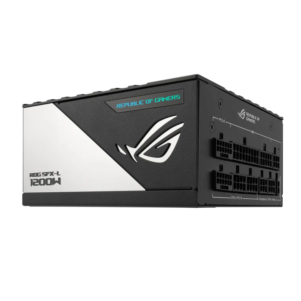 ASUS ROG Loki SFX-L 1200W Platinum Alimentatore ATX Nero, Argento