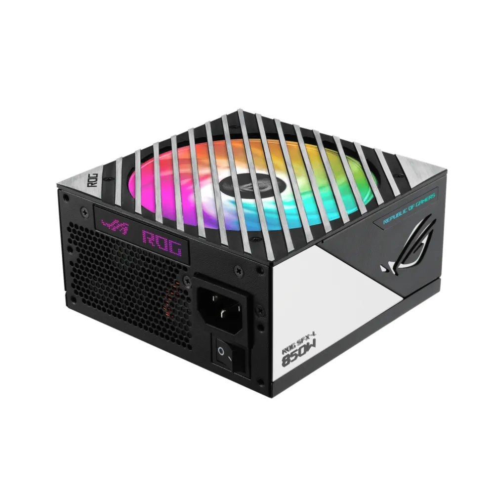 ASUS ROG Loki SFX-L 850W Platinum Alimentatore ATX Nero, Argento
