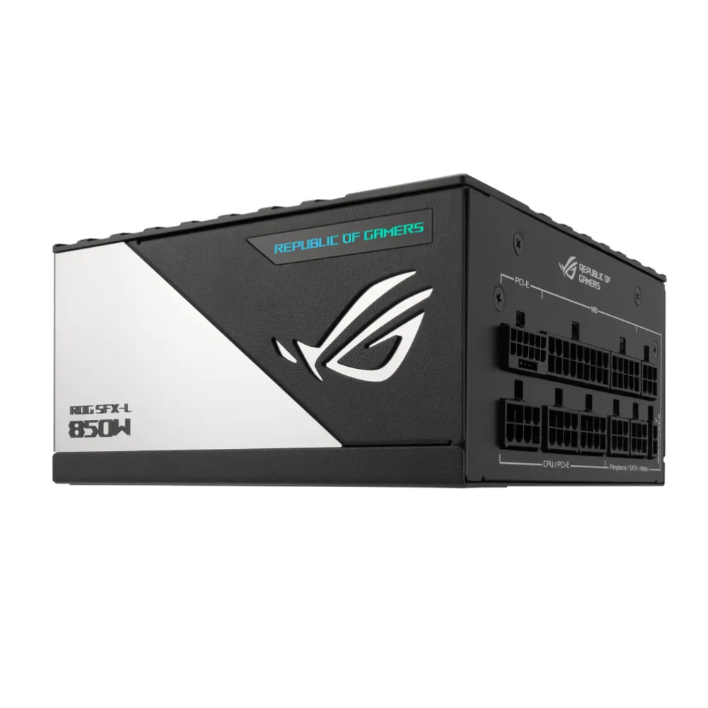 ASUS ROG Loki SFX-L 850W Platinum Alimentatore ATX Nero, Argento