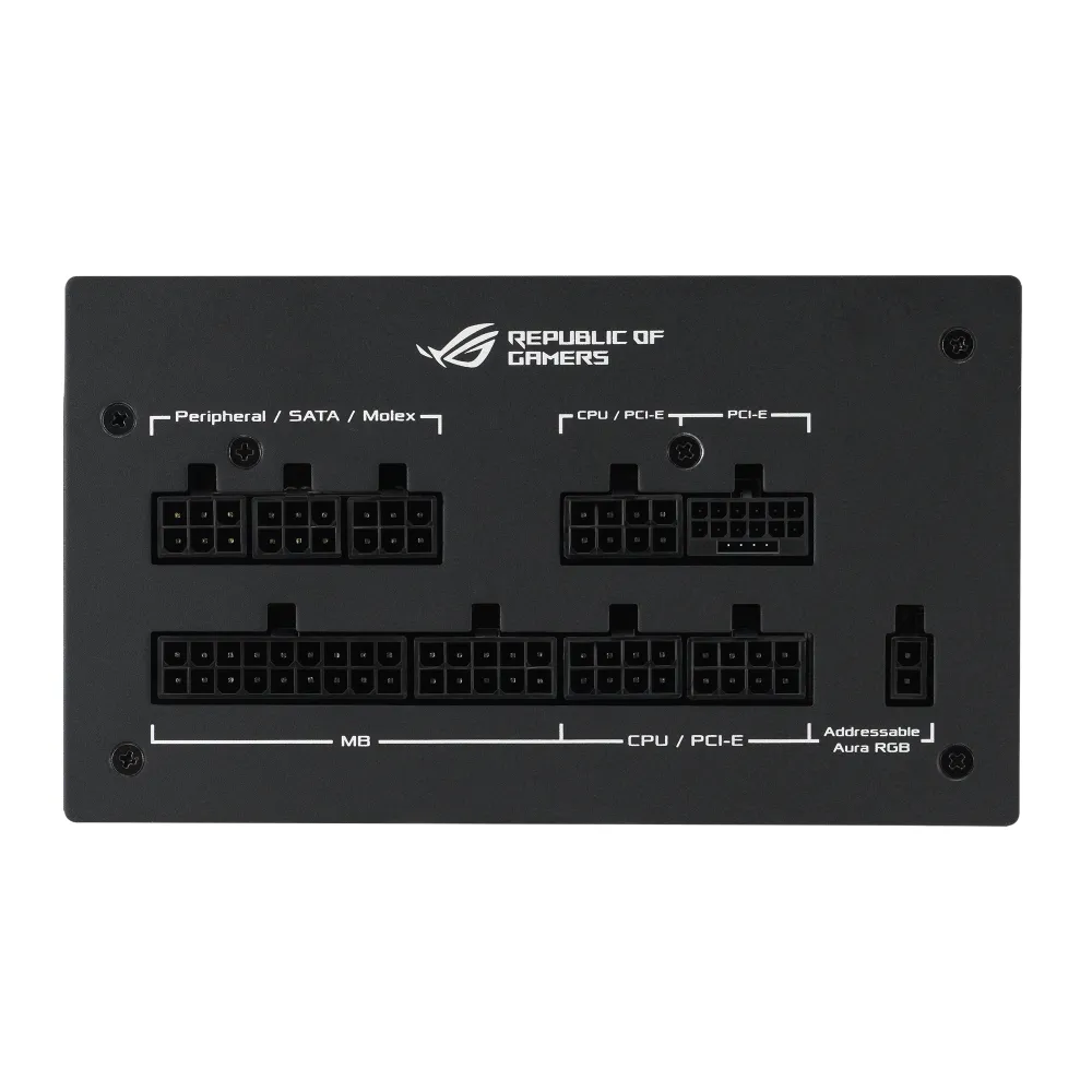 ASUS ROG Strix 750W Gold Aura Edition Alimentatore ATX Nero