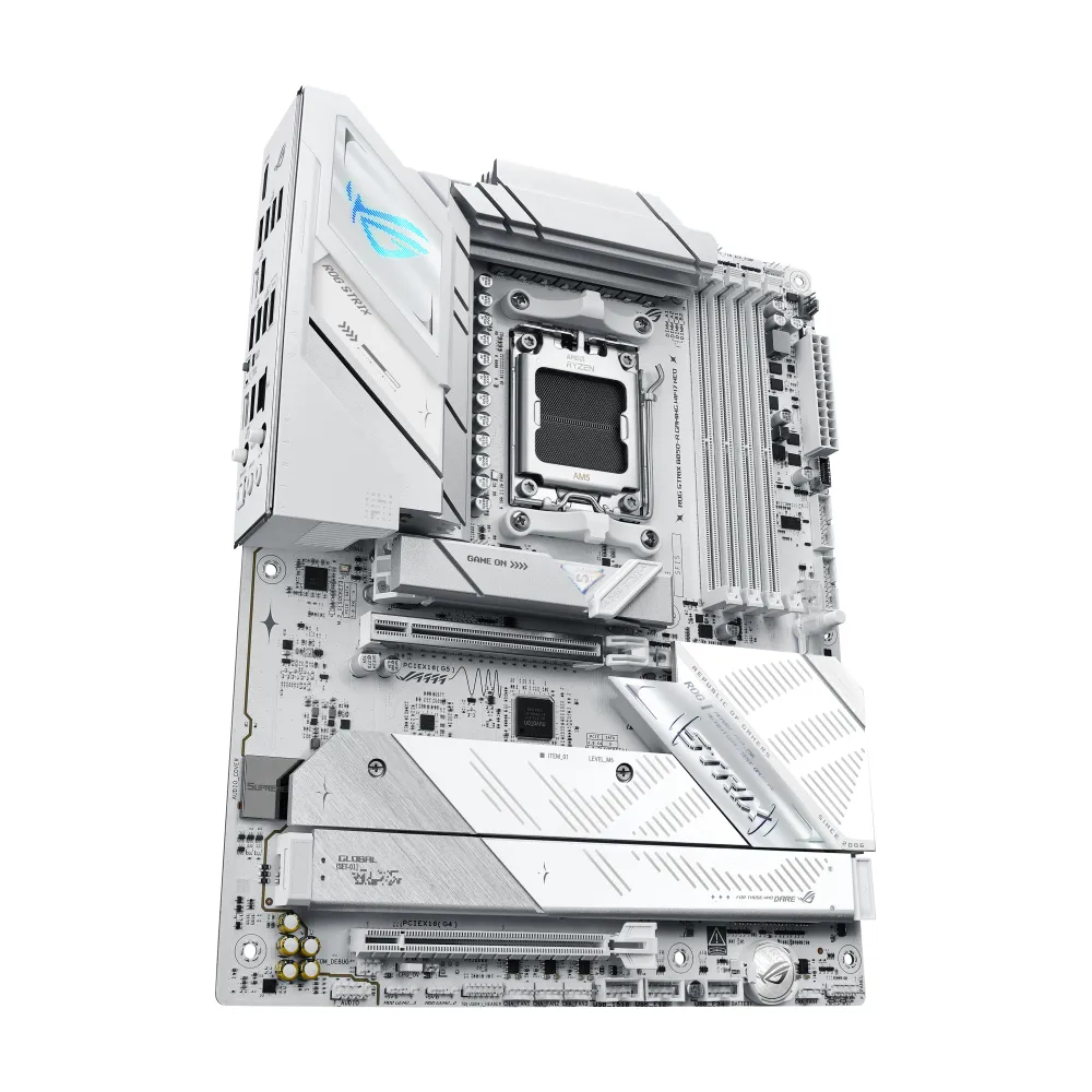 Asus ROG Strix B850-A Gaming Neo Motherboard ATX AMD AM5 White Design