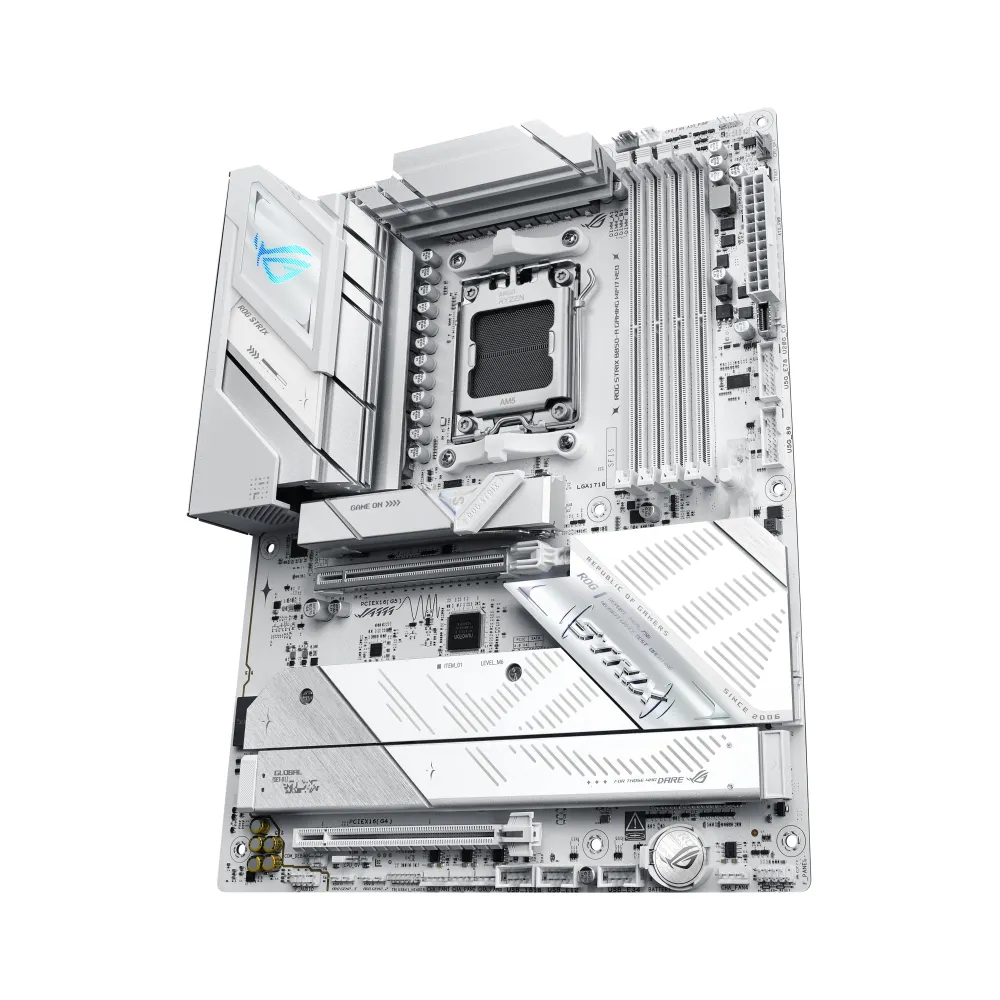 Asus ROG Strix B850-A Gaming Neo Motherboard ATX AMD AM5 White Design