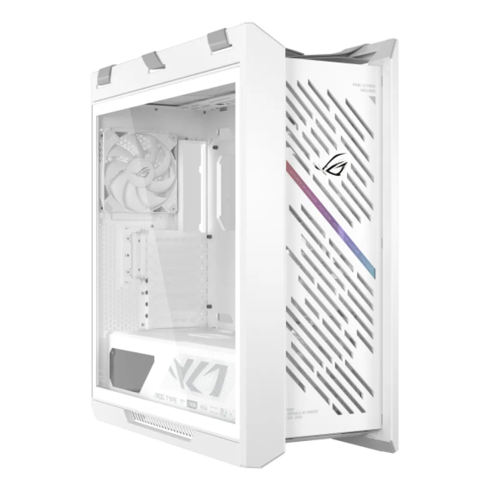 Asus ROG Strix Helios II GX601S Mid-Tower White RGB Maniglie Tessuto