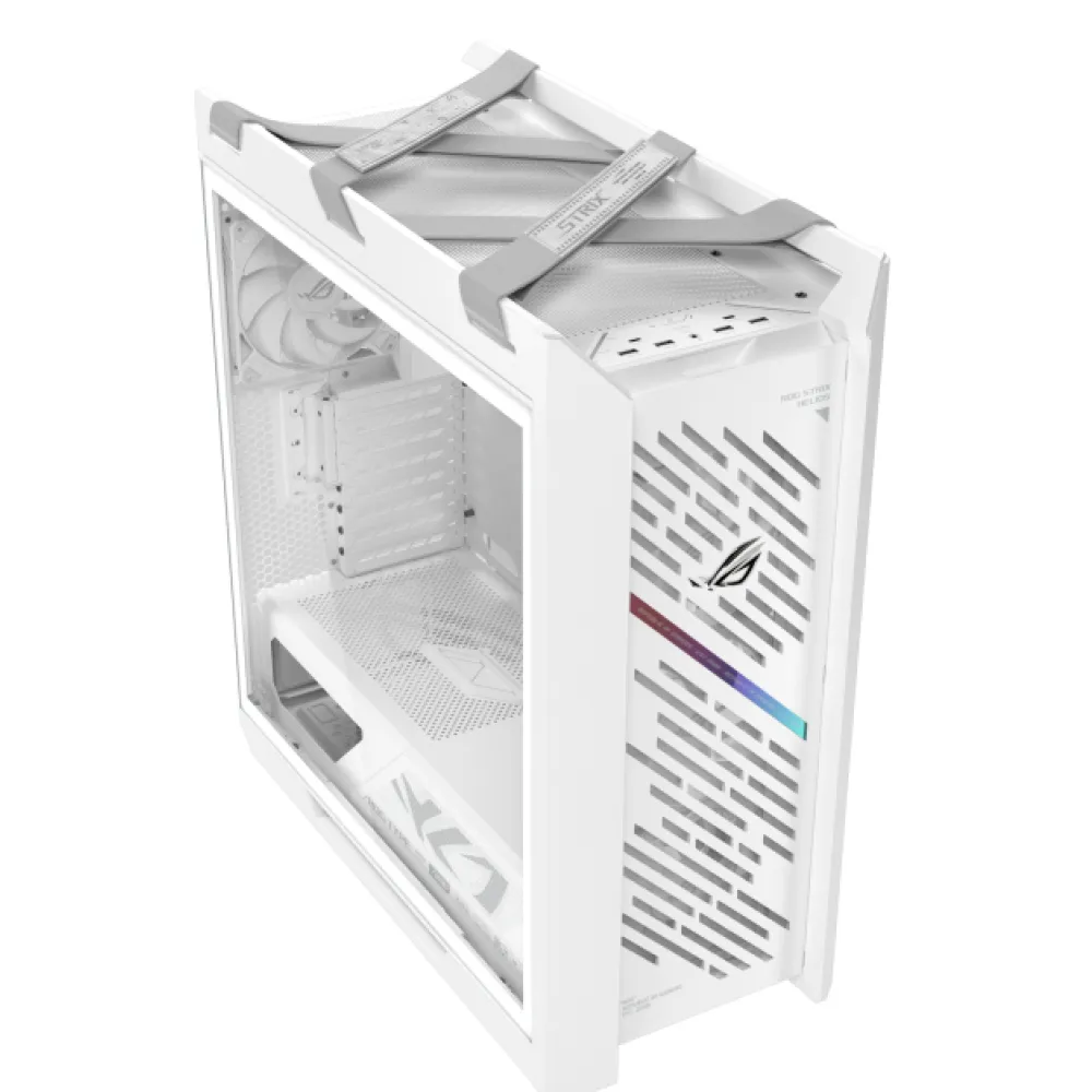 Asus ROG Strix Helios II GX601S Mid-Tower White RGB Maniglie Tessuto