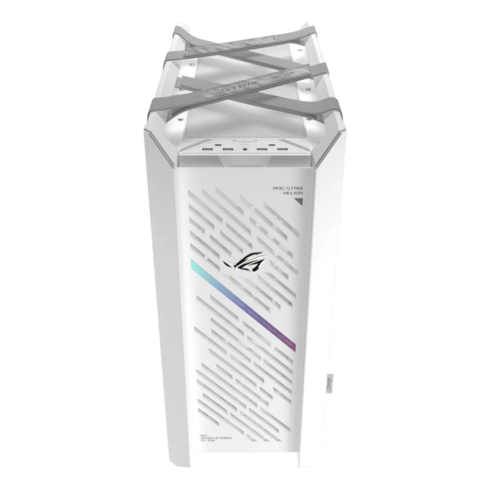 Asus ROG Strix Helios II GX601S Mid-Tower White RGB Maniglie Tessuto