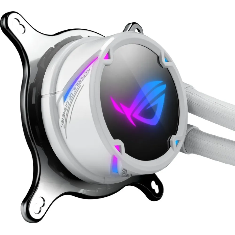 ASUS ROG Strix LC 240 RGB White Edition Dissipatore a Liquido Bianco