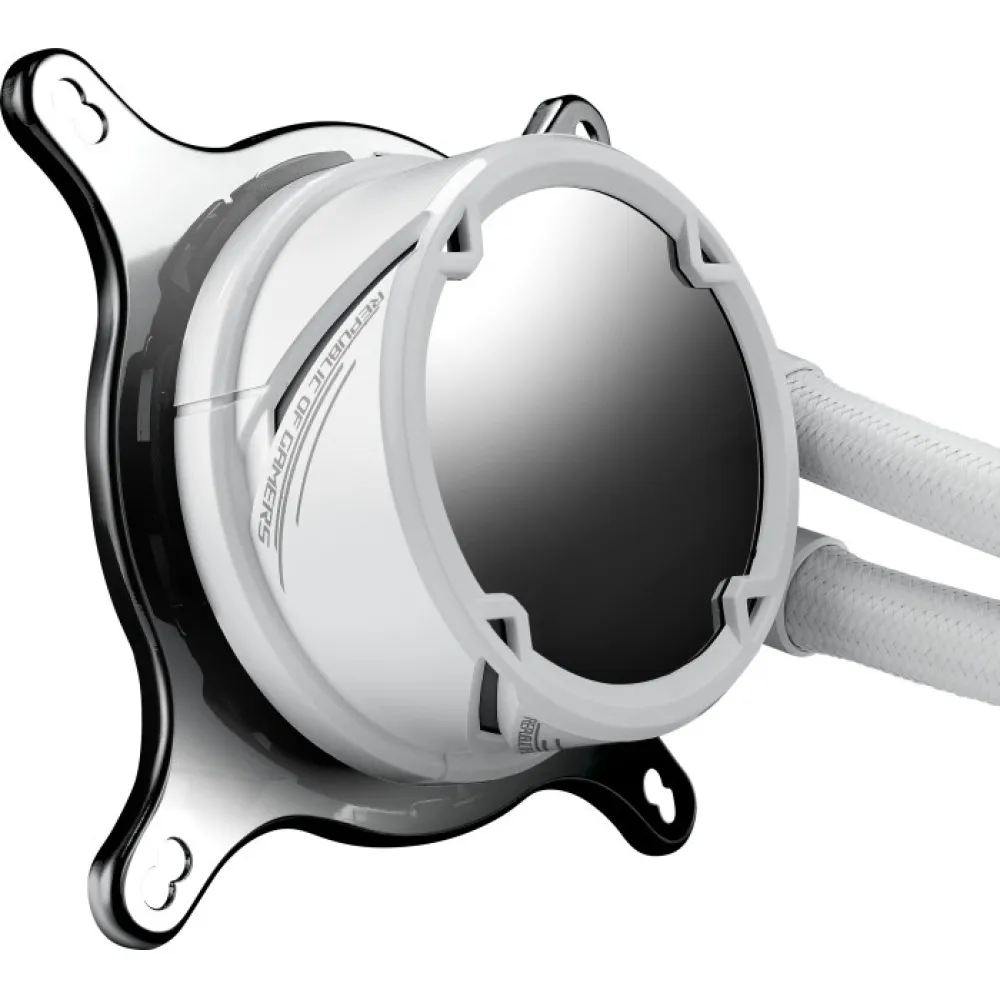 ASUS ROG Strix LC 240 RGB White Edition Dissipatore a Liquido Bianco