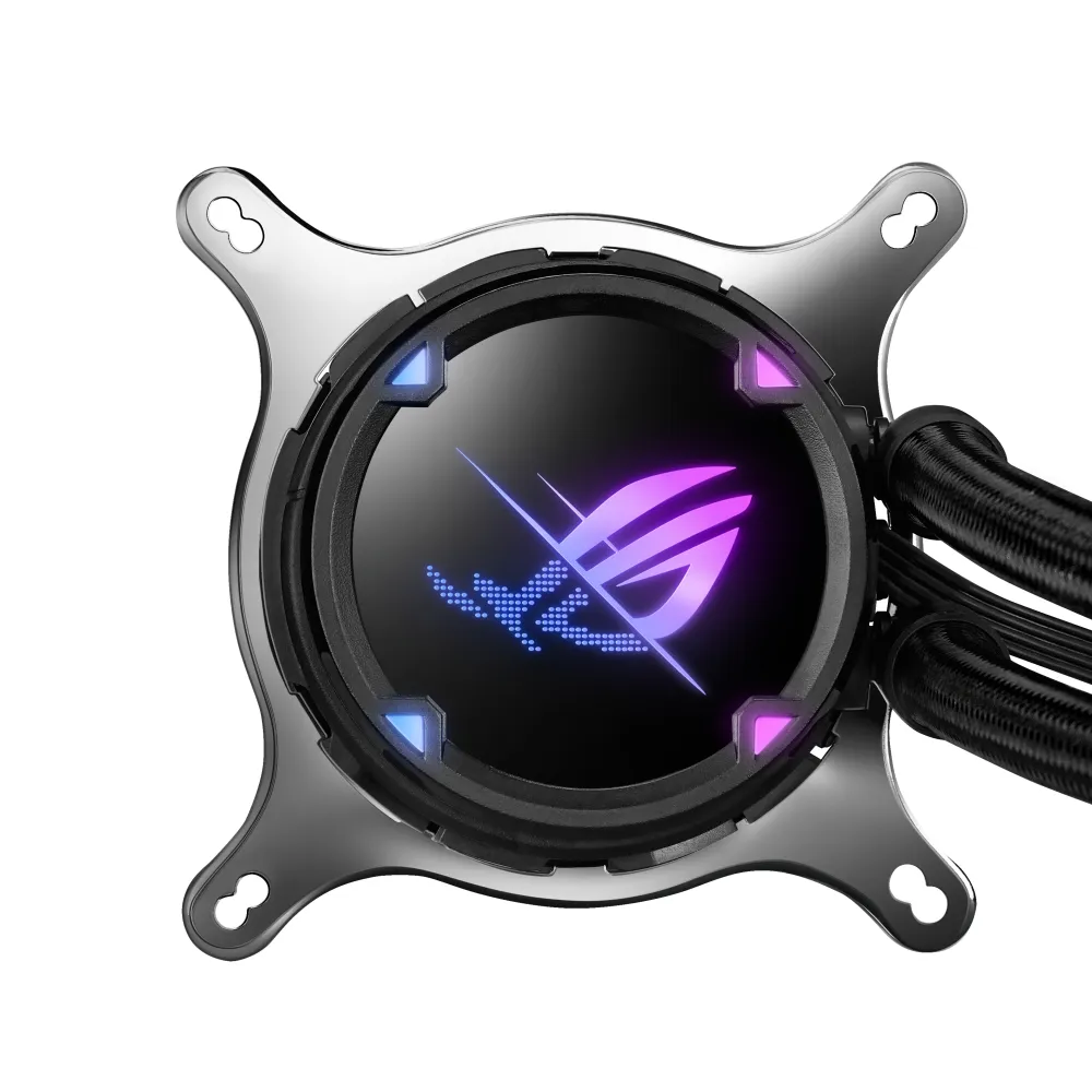 ASUS ROG STRIX LC II 240 ARGB Dissipatore a Liquido Nero, Bianco