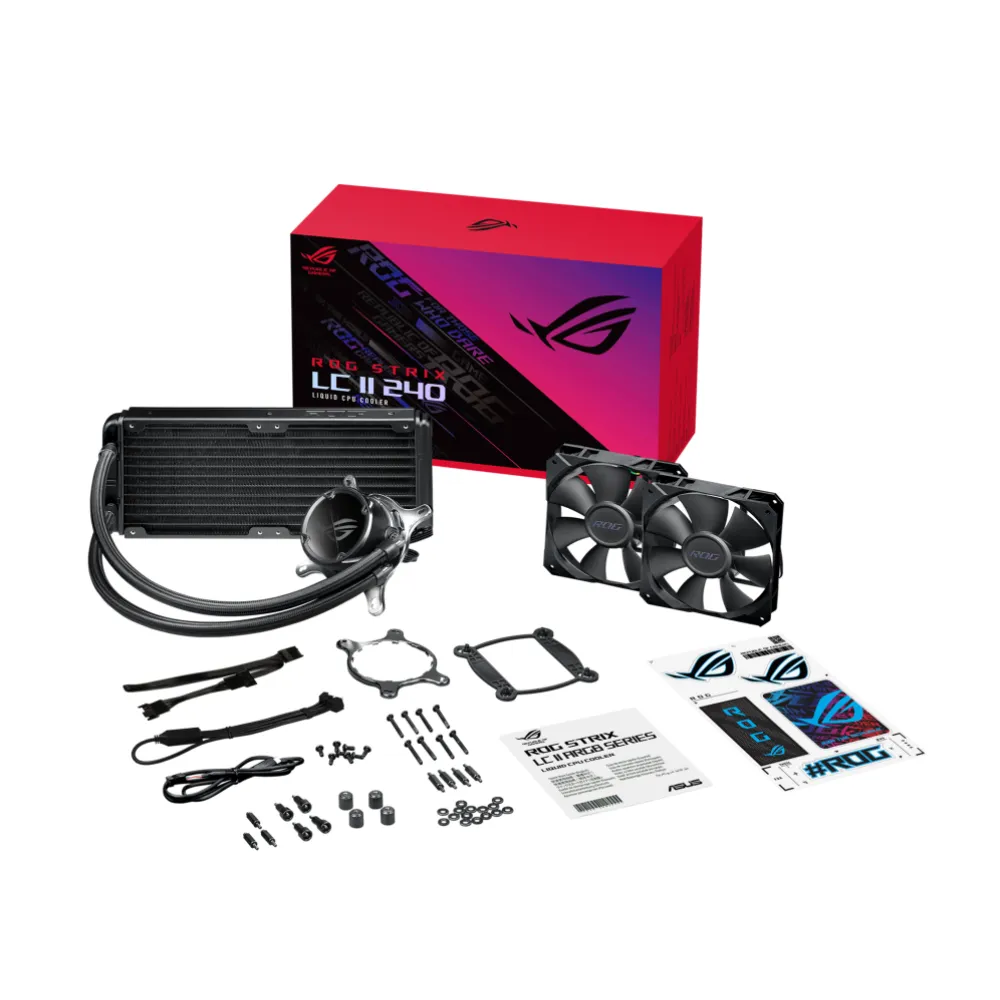 ASUS ROG STRIX LC II 360 Dissipatore a Liquido Nero