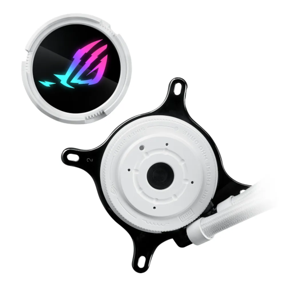 ASUS ROG Strix LC III 240 ARGB White Edition Dissipatore a Liquido Bianco