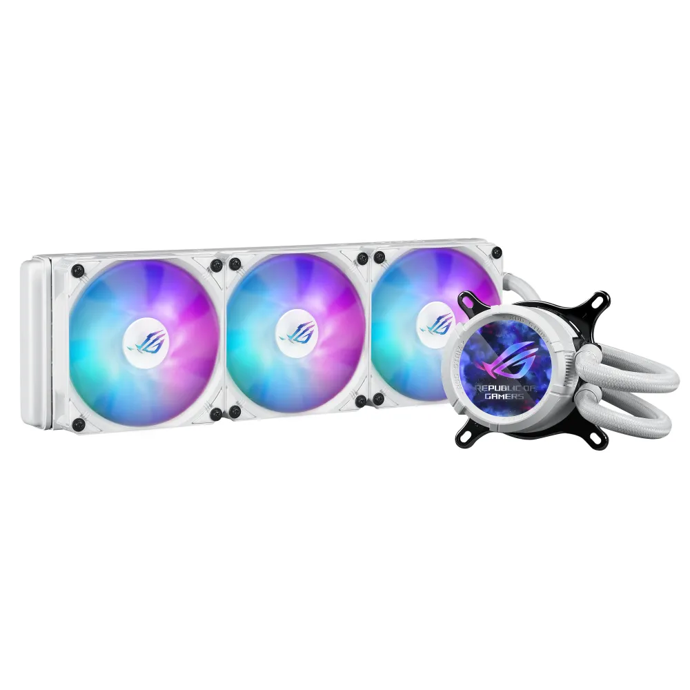 ASUS ROG Strix LC III 360 ARGB White Edition Dissipatore a Liquido Bianco