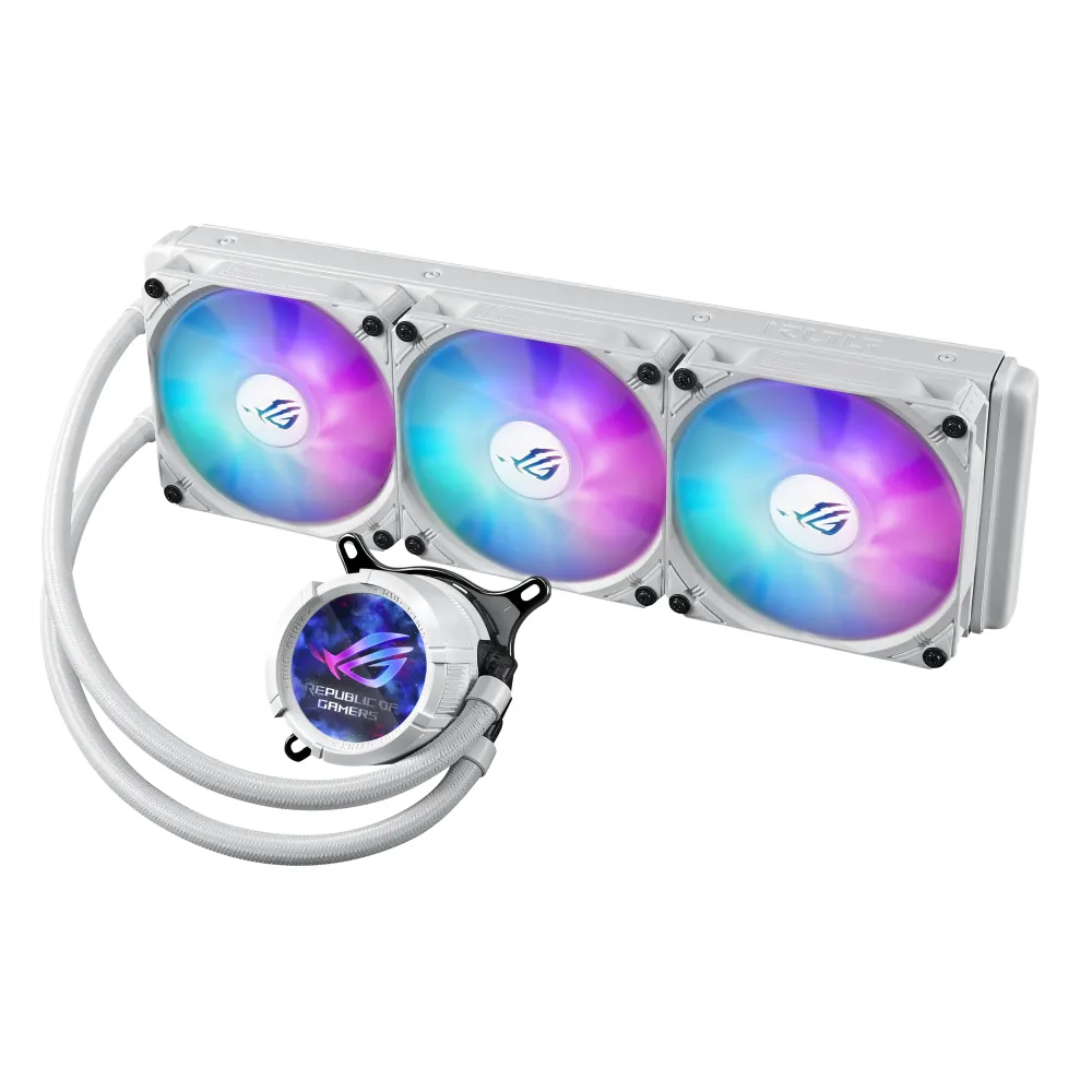 ASUS ROG Strix LC III 360 ARGB White Edition Dissipatore a Liquido Bianco