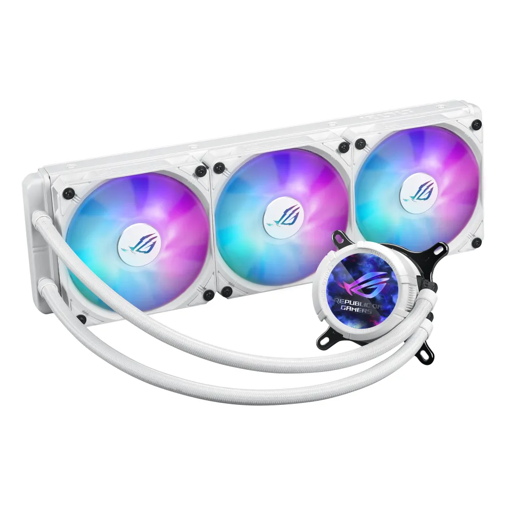 ASUS ROG Strix LC III 360 ARGB White Edition Dissipatore a Liquido Bianco