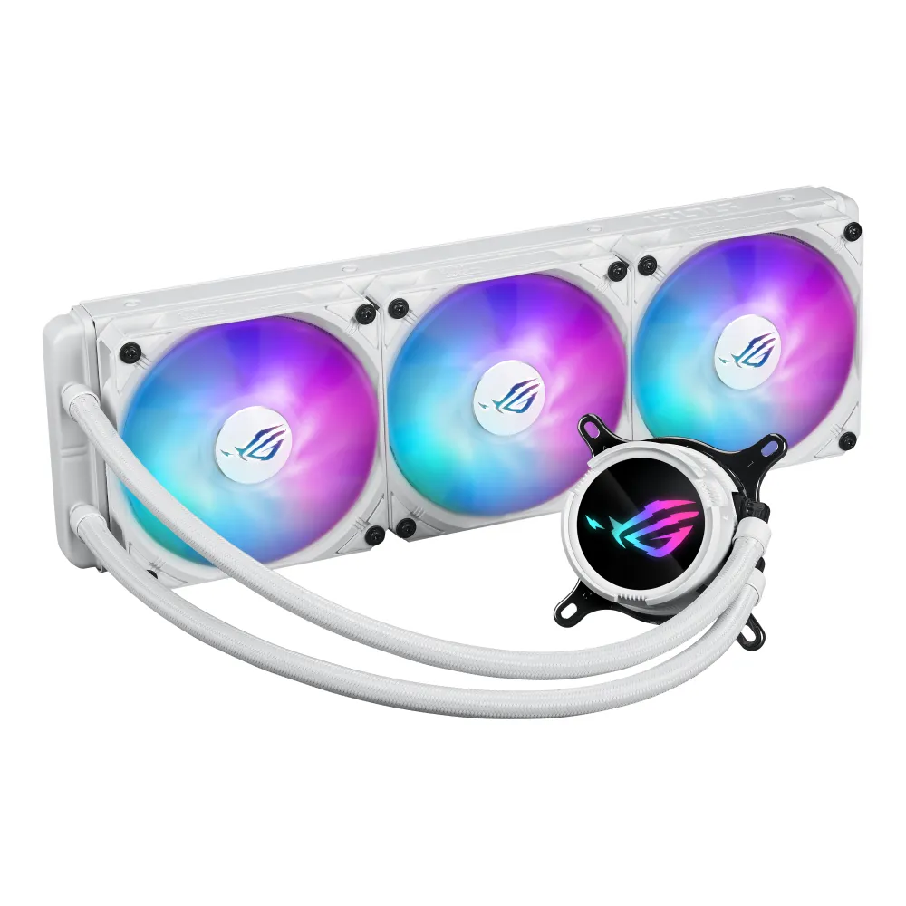 ASUS ROG Strix LC III 360 ARGB White Edition Dissipatore a Liquido Bianco