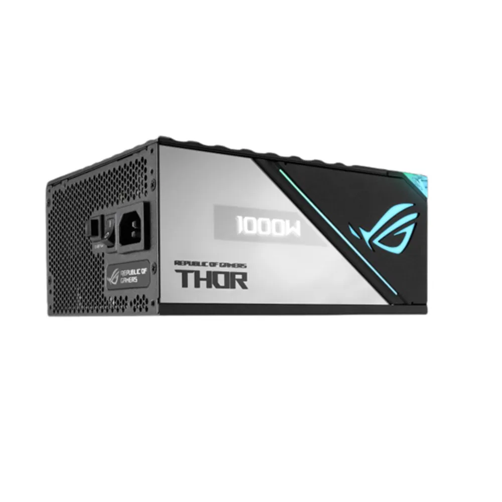 ASUS ROG-THOR-1000P2-GAMING Alimentatore 1000W 80 PLUS Platinum ATX Nero, Argento