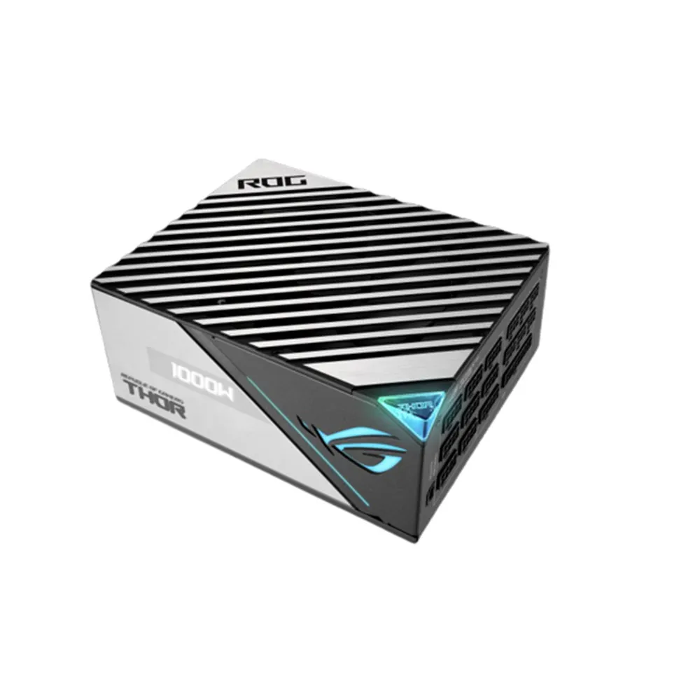 ASUS ROG-THOR-1000P2-GAMING Alimentatore 1000W 80 PLUS Platinum ATX Nero, Argento