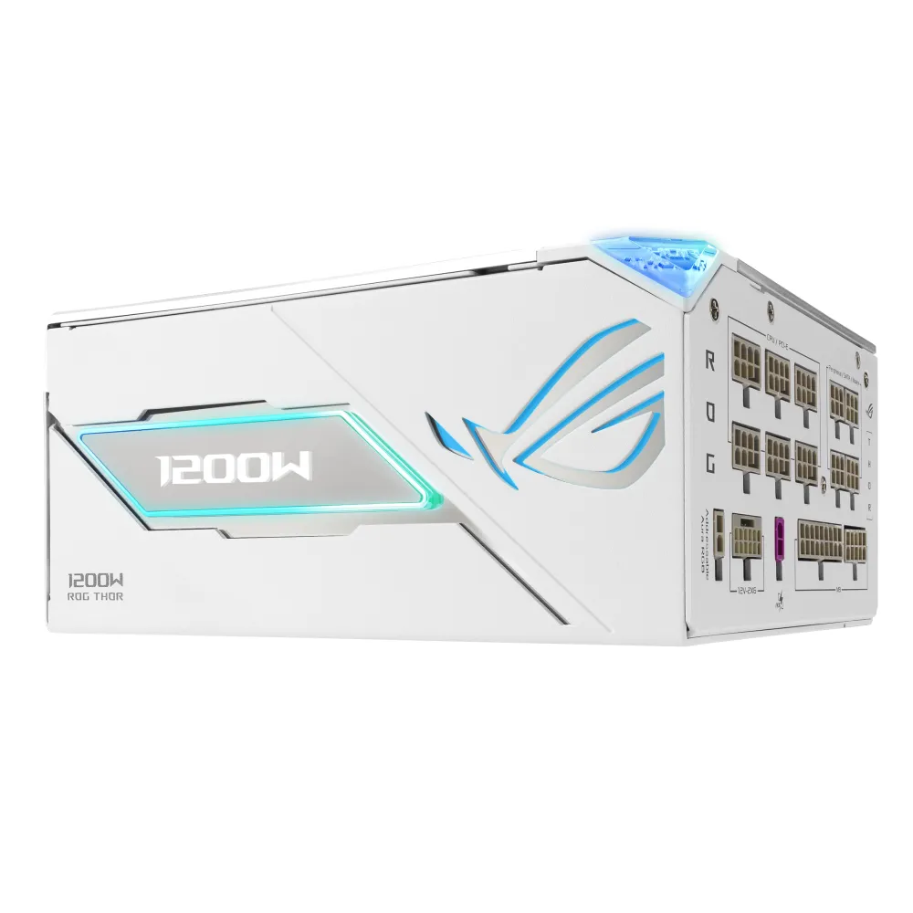 Asus ROG Thor 1200P3 Gaming White - 1200W, 80+ Platinum, ATX 3.1, PCIe 5.1, OLED