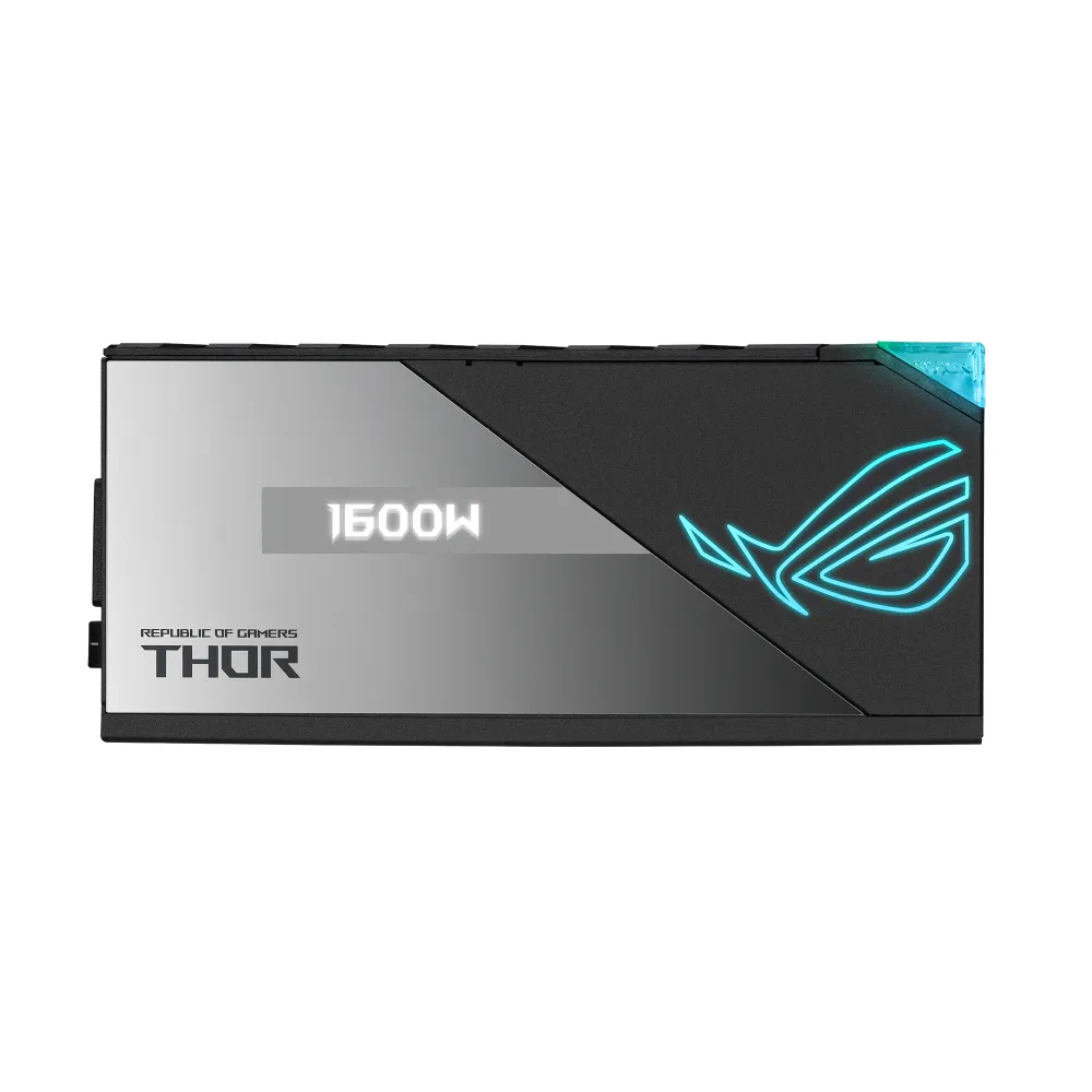 ASUS ROG THOR 1600W Titanium alimentatore per computer 20+4 pin ATX Nero, Argento