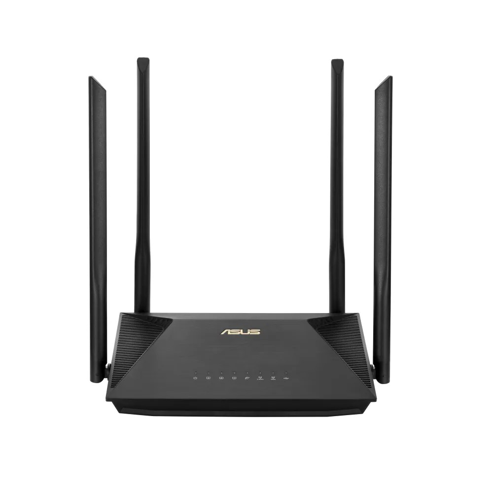ASUS RT-AX53U router wireless Gigabit Ethernet Dual-band (2.4 GHz/5 GHz) Nero