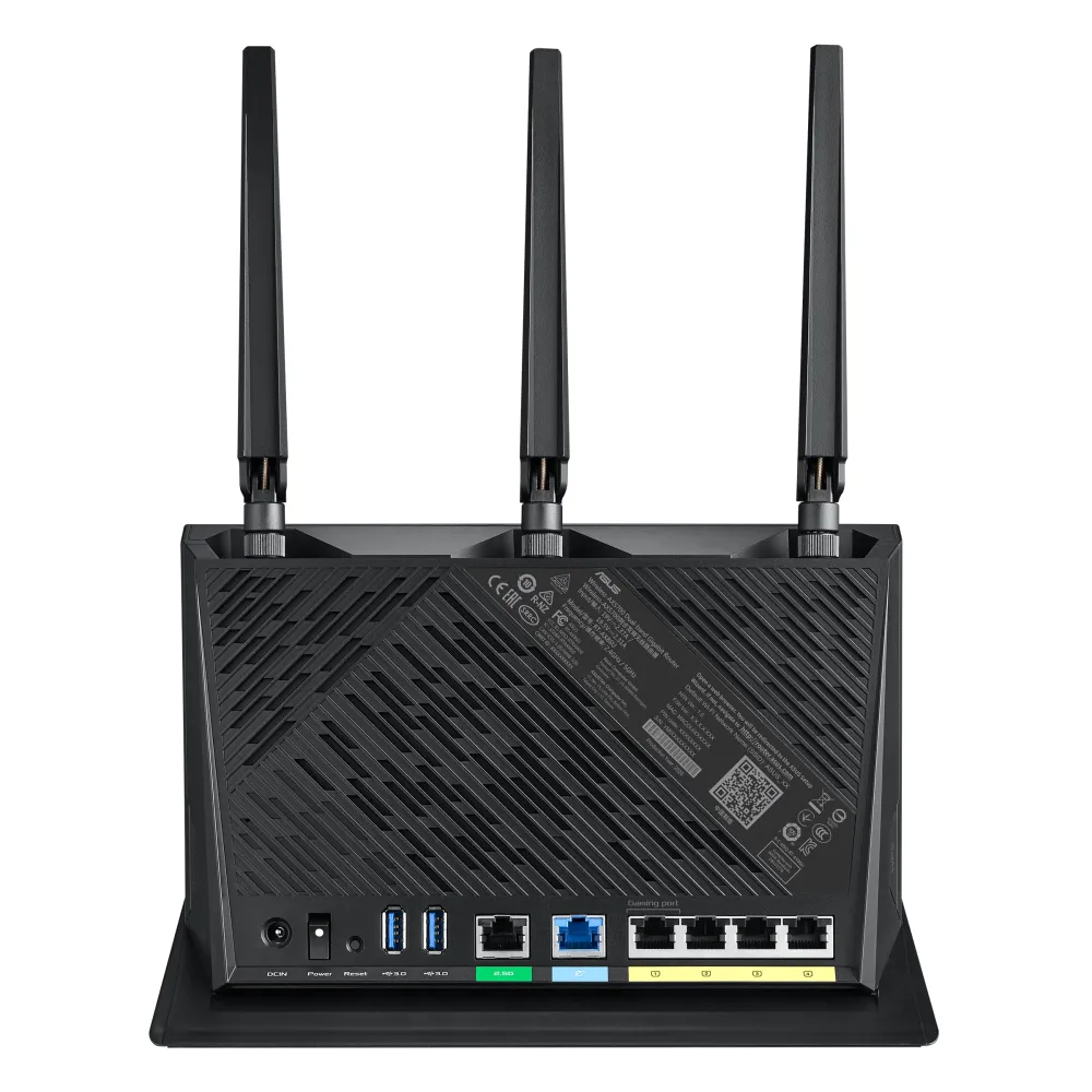 ASUS RT-AX86S router wireless Gigabit Ethernet Dual-band (2.4 GHz/5 GHz) Nero