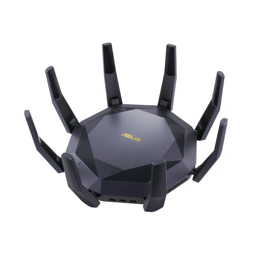 ASUS RT-AX89X AX6000 AiMesh router wireless Ethernet Dual-band (2.4 GHz/5 GHz) Nero