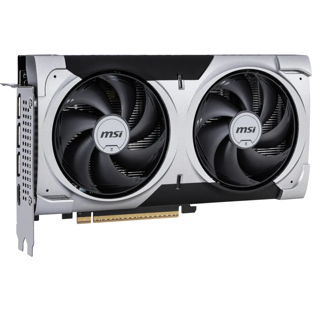 MSI VENTUS GeForce RTX 5060 TI 16G 2X OC PLUS NVIDIA 16 GB GDDR7, 7680 x 4320 Pixel 128 bit 28 Gbit/s PCI Express x16 5.0, Quantità porte HDMI: 1 Quantità DisplayPorts: 3