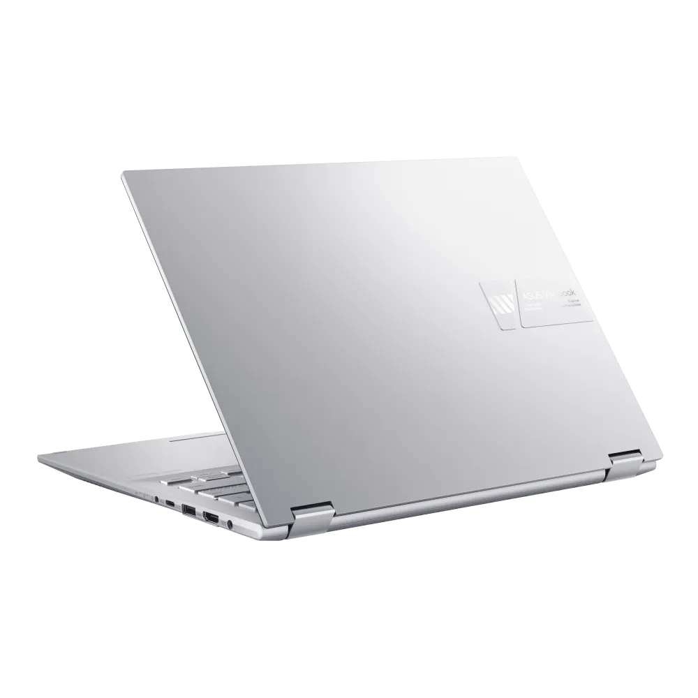 ASUS Vivobook S 14 Flip TP3402VA-LZ325W Intel® Core™ i5-1335U Ibrido (2 in 1) 35,6 cm (14") Touch screen WUXGA 8 GB DDR4-SDRAM 512 GB SSD Wi-Fi 6E (802.11ax) Windows 11 Home Argento