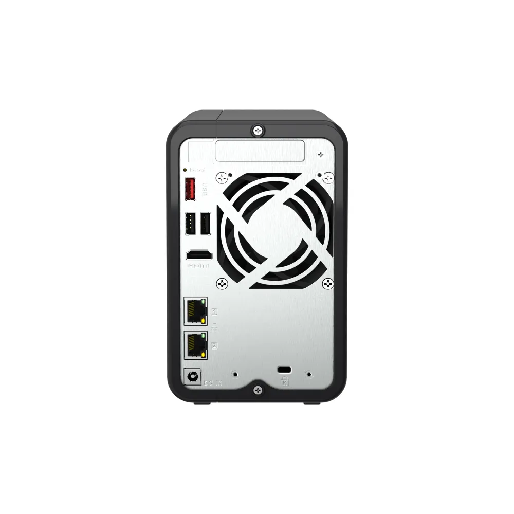 QNAP TS-264 NAS Tower Intel® Celeron® N5095 8 GB QNAP QTS Nero, Oro