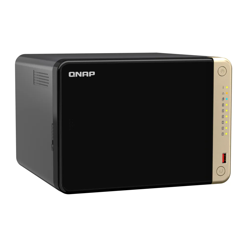 QNAP TS-664 NAS Tower Intel® Celeron® N5095 8 GB DDR4 QNAP QTS Nero