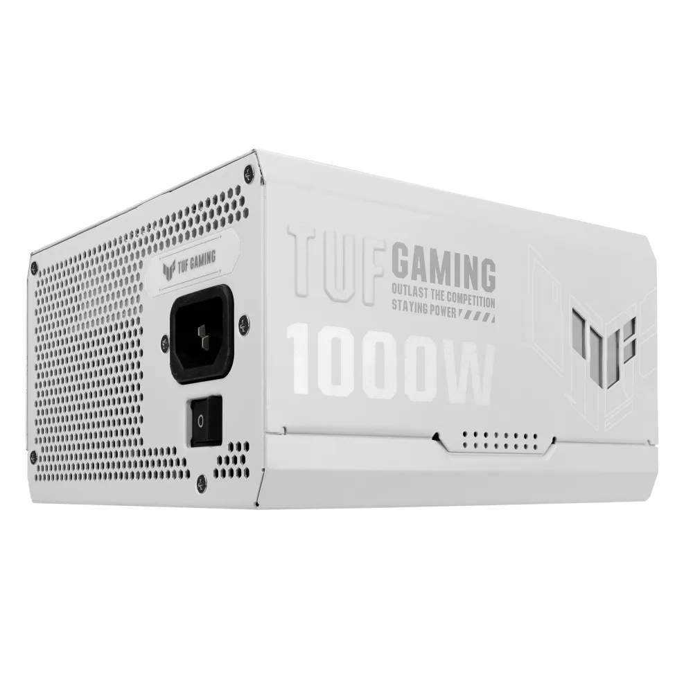 ASUS TUF Gaming 1000W Gold White Edition Alimentatore ATX Bianco