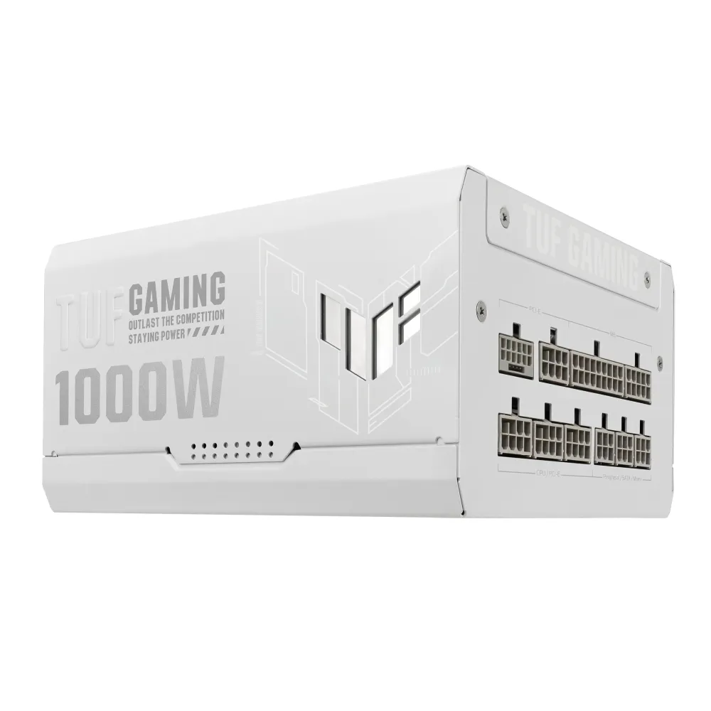 ASUS TUF Gaming 1000W Gold White Edition Alimentatore ATX Bianco