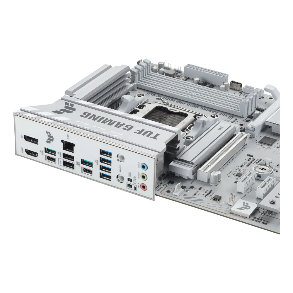 Asus TUF Gaming B850-Pro WiFi 7 W Neo Motherboard ATX AMD AM5 White