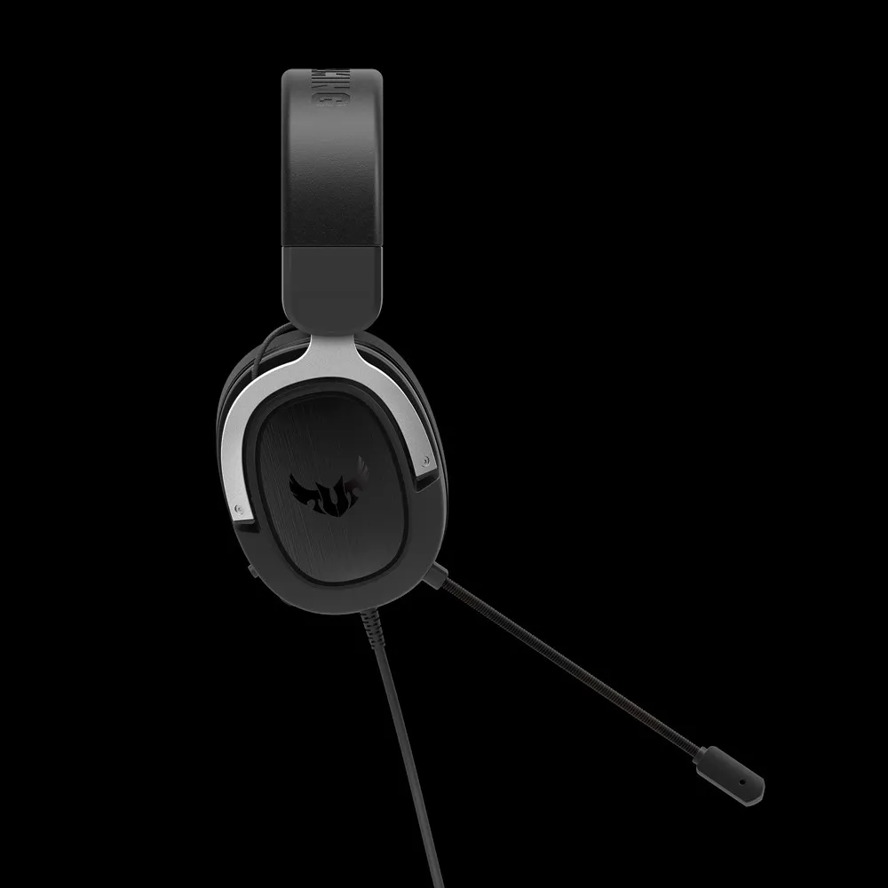 ASUS TUF Gaming H3 Auricolare Cablato A Padiglione Nero, Grigio