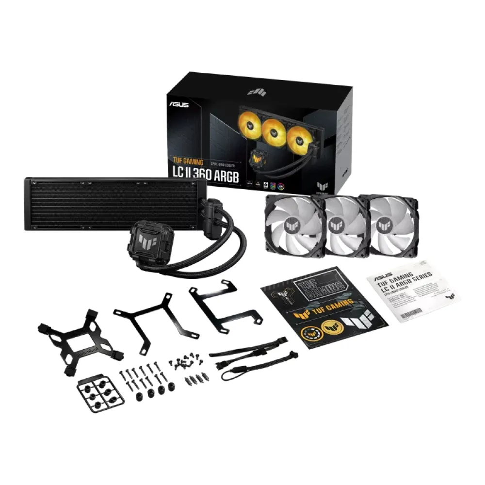 ASUS TUF GAMING LC II 360 ARGB Dissipatore a Liquido 12 cm Nero