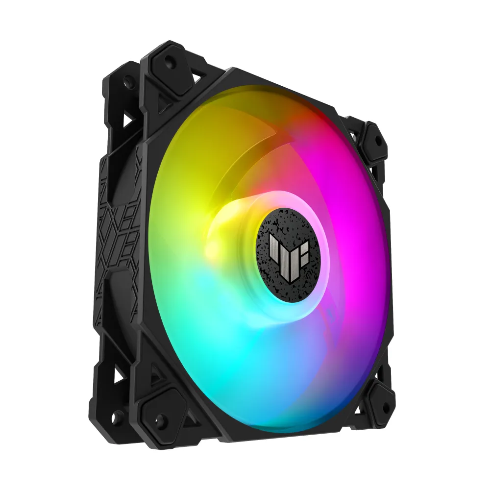 ASUS TUF Gaming TF120 ARGB Fan - Triple Fan Kit with ARGB Controller Ventola 12 cm Nero