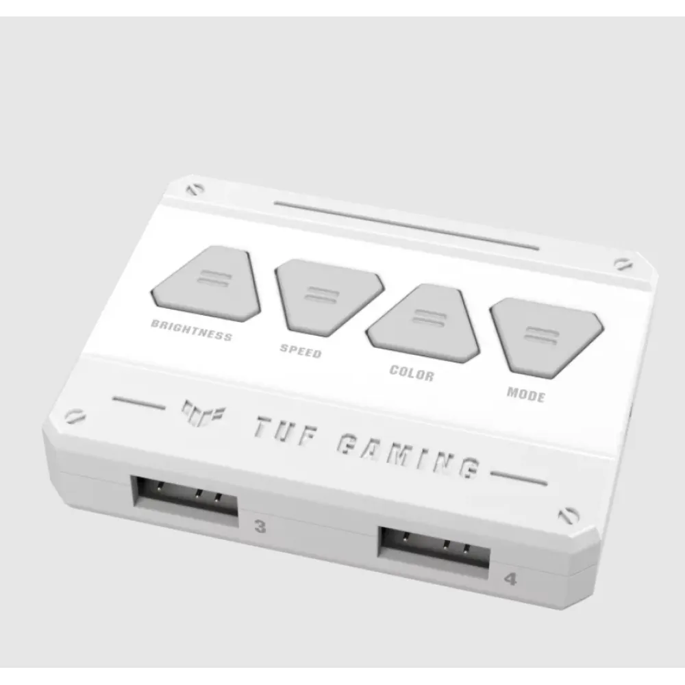 ASUS TUF GAMING TF120 ARGB WHITE EDITION 3IN1 Ventola 12 cm Bianco 3 pz