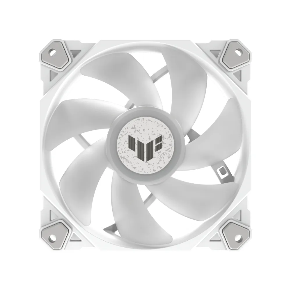 ASUS TUF GAMING TF120 ARGB WHITE EDITION Ventola 12 cm Bianco 1 pz