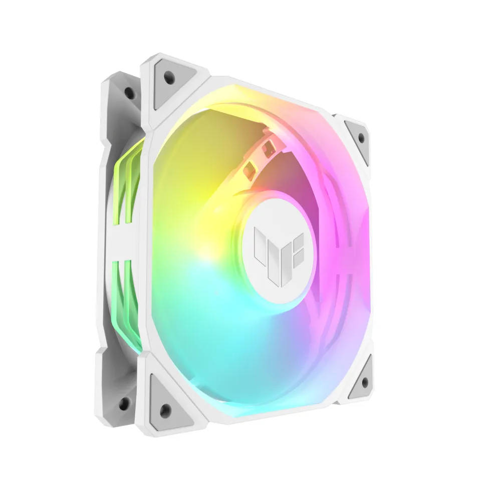 ASUS TUF GAMING TR120 ARGB 1-pack White Ventola 12 cm Bianco