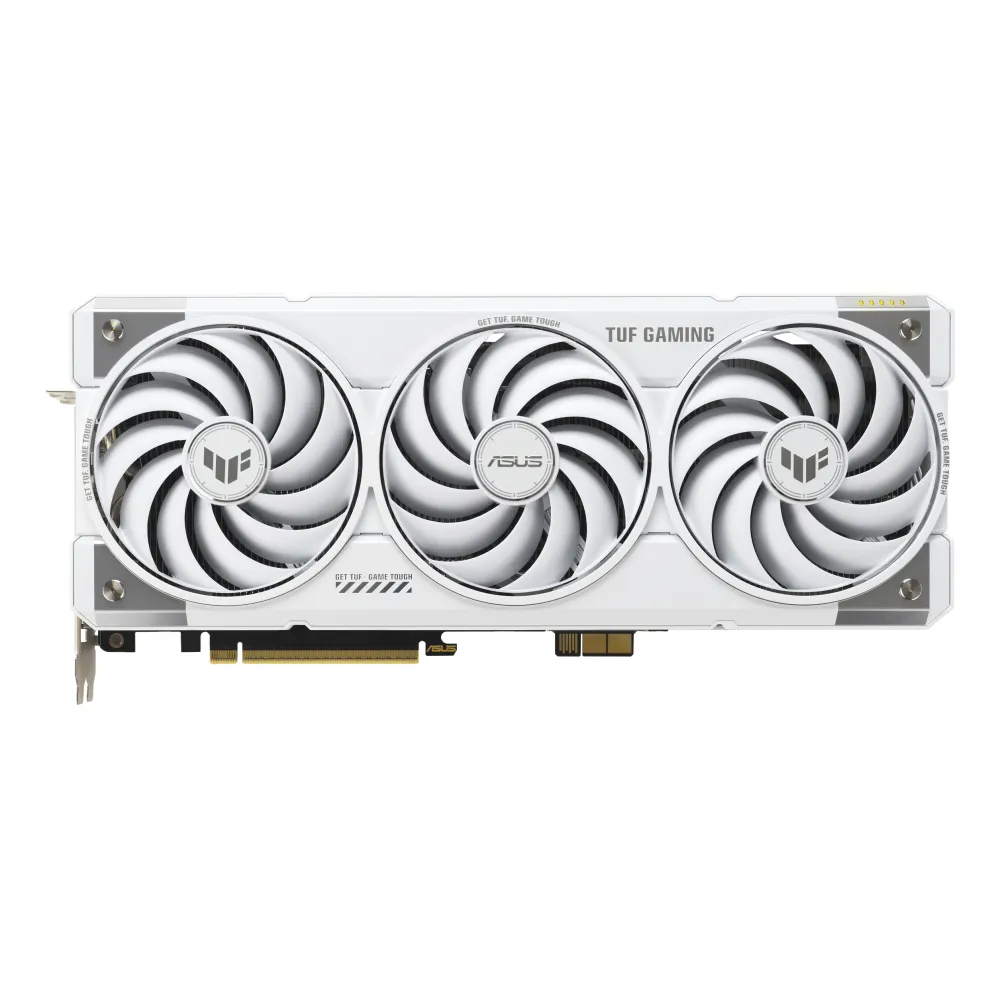 ASUS TUF-RTX5070TI-O16G-BTF-WHITE NVIDIA GeForce RTX 5070 Ti 16 GB GDDR7, 7680 x 4320 Pixel 256 bit 28 Gbit/s PCI Express 5.0, Quantità porte HDMI: 2, DisplayPorts: 3