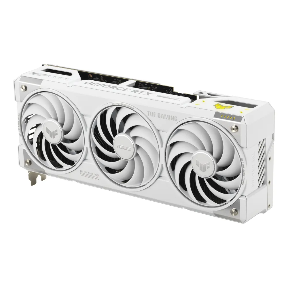 ASUS TUF-RTX5070TI-O16G-BTF-WHITE NVIDIA GeForce RTX 5070 Ti 16 GB GDDR7, 7680 x 4320 Pixel 256 bit 28 Gbit/s PCI Express 5.0, Quantità porte HDMI: 2, DisplayPorts: 3